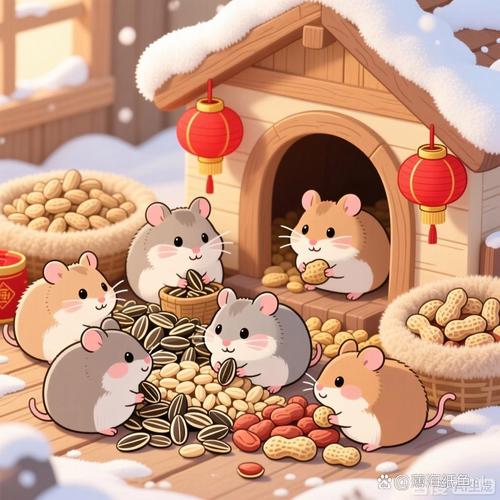 艺术魅力与幽默日常（可爱动漫小仓鼠图片）