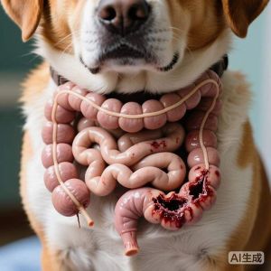 幼犬翻肠子？细小病毒致命，速就医！（狗狗四个月翻肠子）