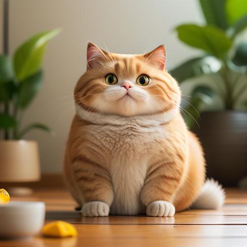 国际肥猫阿肥爆红网络，憨态可掬表情包太治愈！（肥猫搞笑图）
