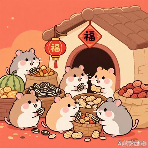 治愈系卡通头像，带来欢乐与慰藉（小仓鼠可爱图片卡通）