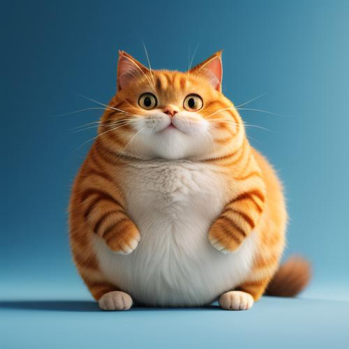 治愈系胖猫，萌翻你的心！（萌宠肥猫图）