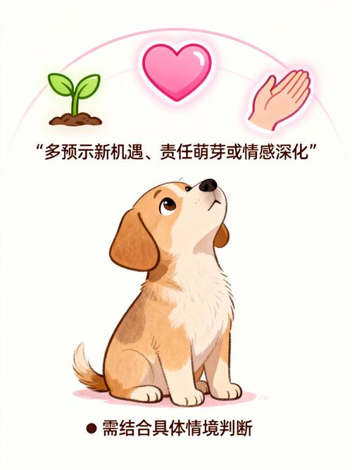选陪伴责任，运势提醒需警惕（梦见自己在挑选小狗）