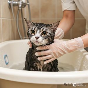 给猫洗澡的正确方法，新手必看（怎么帮猫洗澡才不反抗）