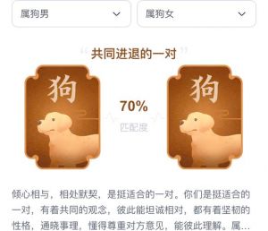 稳重可靠，情商高，是贴心伙伴（选狗一定要选9月份的）