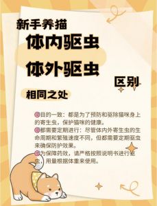 选对猫专用驱虫药，科学防病保健康（给猫咪体外驱虫有什么注意事项）