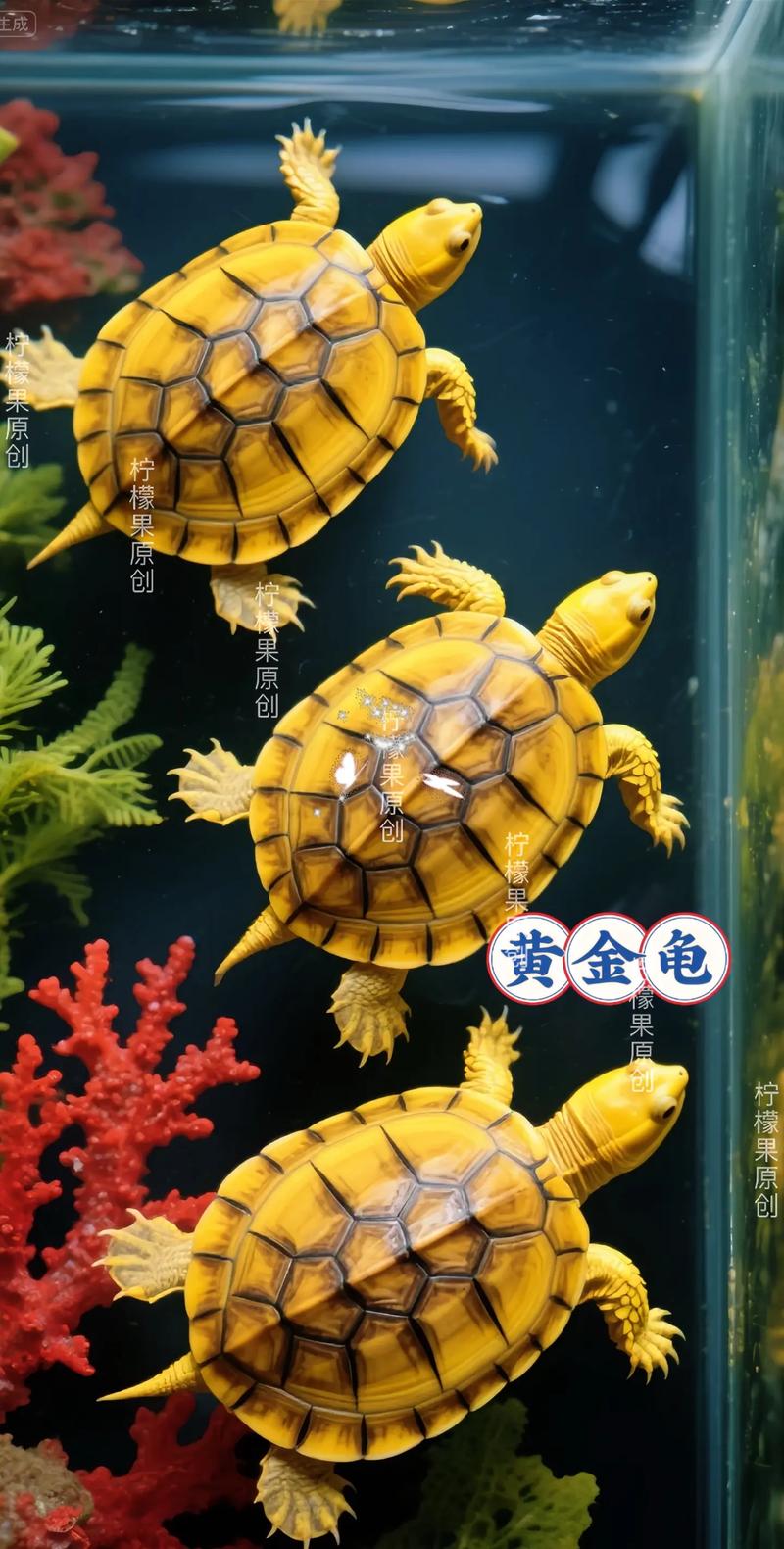 金色乌龟是白化病巴西彩龟,水陆两栖好养活(全身金黄的乌龟是什么品种) 金色乌龟是白化病巴西彩龟,水陆两栖好养活(全身金黄的乌龟是什么品种)