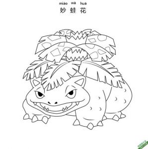 绿版封面宝可梦，光合作用攻击（妙蛙花加壁画）