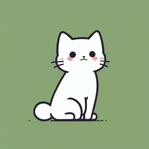 优雅气质,社交媒体独特标识(波斯猫头像) 优雅气质,社交媒体独特标识(波斯猫头像)