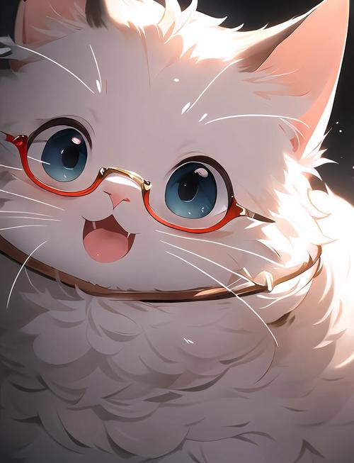 猫咪戴墨镜,时尚又萌趣!(爆炸背景墨镜猫咪) 猫咪戴墨镜,时尚又萌趣!(爆炸背景墨镜猫咪)