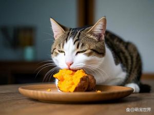 猫咪可适量吃番薯助消化，但要注意别过量（猫要可以吃番薯吗）