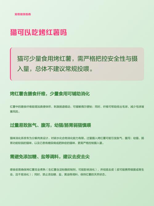 红薯能喂猫吗?少量煮熟别当主食(一个多月的小猫可以吃红薯吗) 红薯能喂猫吗?少量煮熟别当主食(一个多月的小猫可以吃红薯吗)