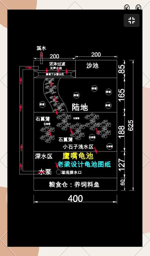 巧用造景分水陆,安全舒适好环境(做一张乌龟缸的正确布置图纸) 巧用造景分水陆,安全舒适好环境(做一张乌龟缸的正确布置图纸)