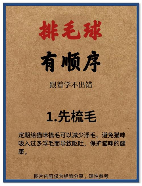 勤梳毛调饮食,科学防猫毛球(给猫排毛球最好的方法) 勤梳毛调饮食,科学防猫毛球(给猫排毛球最好的方法)
