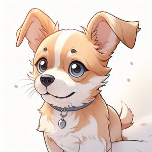传递勇气与友谊，童年重要陪伴者（狗狗的动画图）