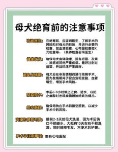 狗狗绝育后伤口护理全攻略（狗绝育后多久恢复）