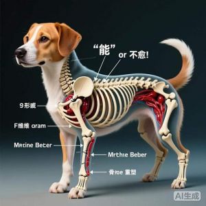 狗狗骨骼图及常见骨骼问题（狗的全身骨骼解剖图）
