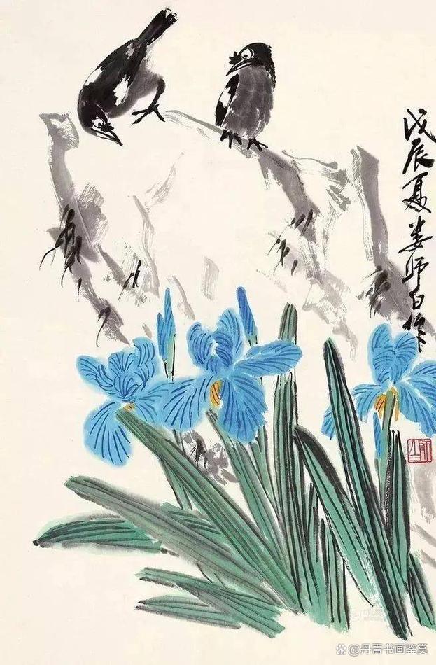 传神写意，感受生命之美（名人写意花鸟图片大全大图）